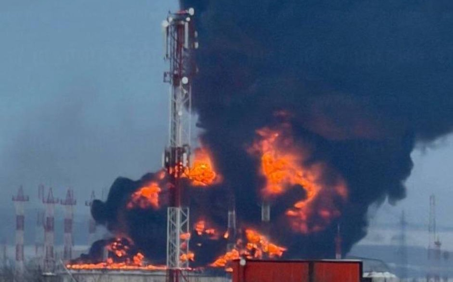 Дроны бьют по трубе режима