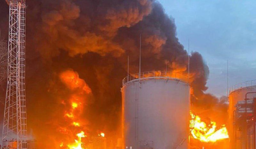 Лабинск в пламени — фронт без топлива